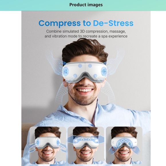 Renpho Eye Massager with heat - Picture 13 of 13